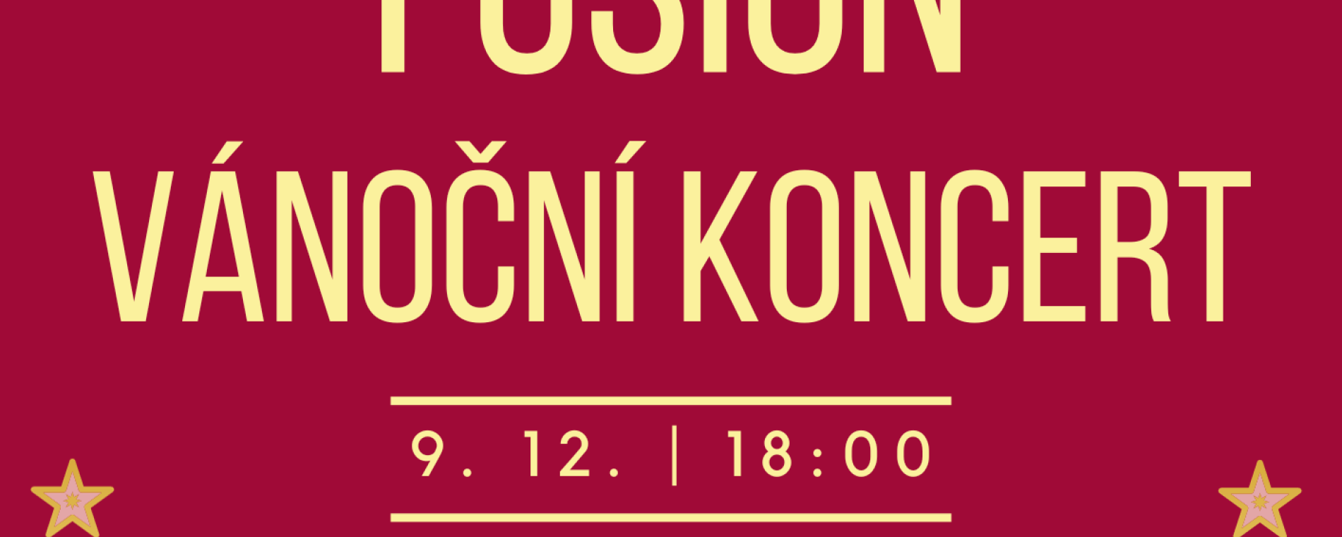 Fusion Vánoční koncert